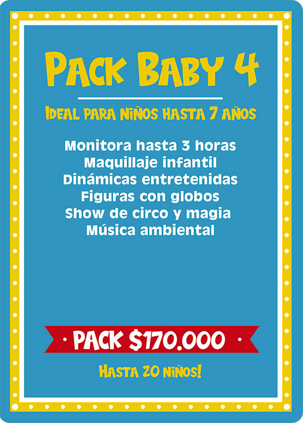 Pack Baby 4