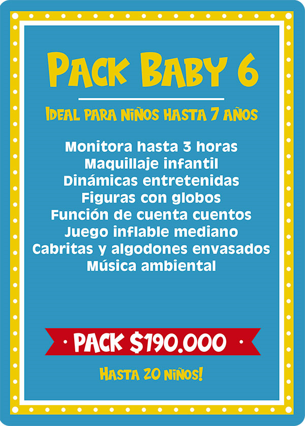 Pack Baby 6