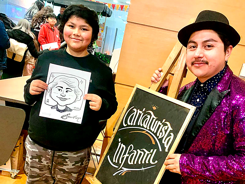 Caricaturista infantil para cumpleaños en Santiago