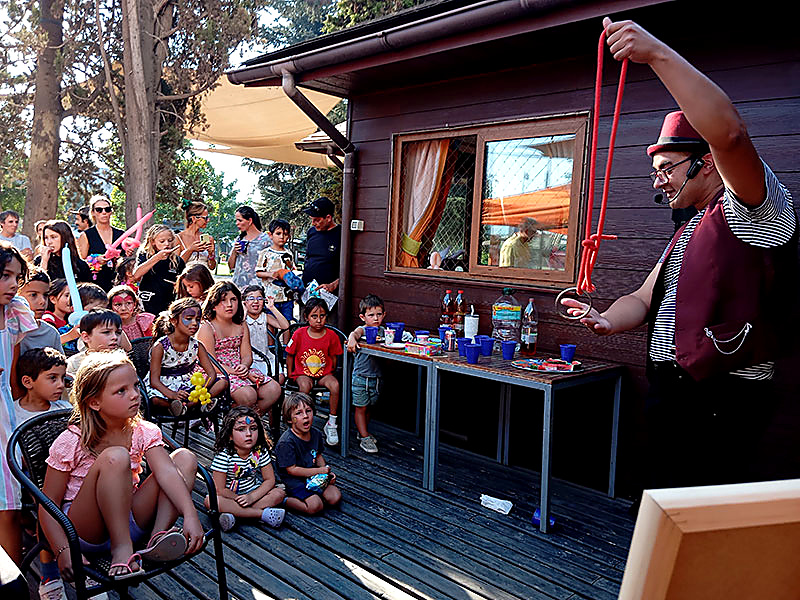 Show de magia para cumpleaños de primera infancia