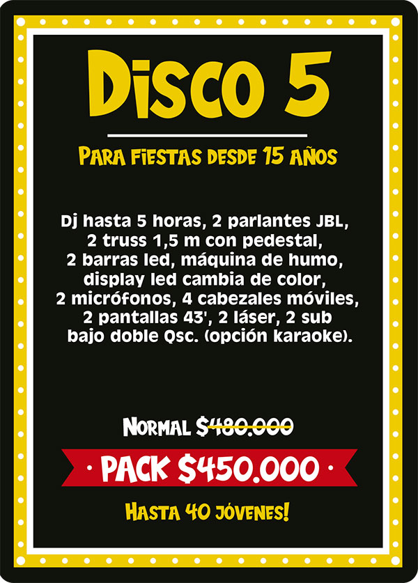 Plan Disco 5