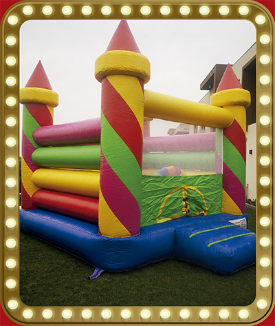 Inflable multicolor