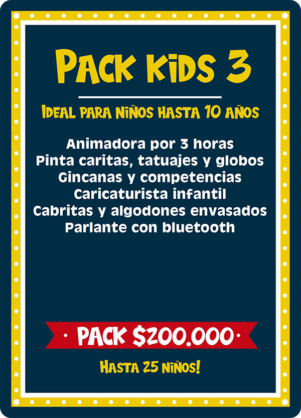 Pack Kids 3