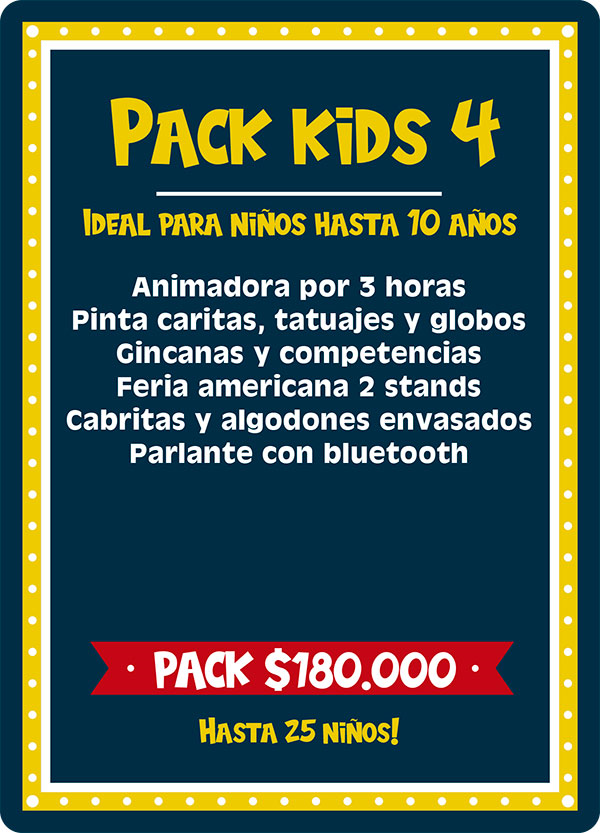 Pack Kids 4