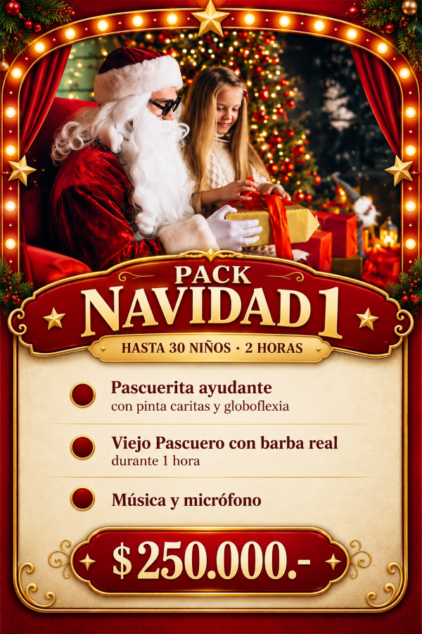 Pack de Navidad 1 para hasta 30 niños