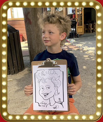 Caricaturista infantil Saltimbanqui